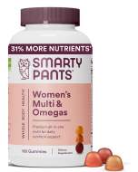 SmartyPants Women's Complete Multivitamin, 180 Gummies