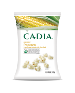 Cadia Organic Lightly Salted Popcorn - Front view