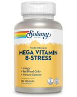 Solaray Mega B-Stress, 120 Capsules