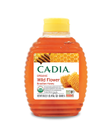 Cadia Organic Wild Flower Brazilian Honey, 16 oz.