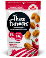 Three Farmers Roasted Fava Beans Sweet Chili - Front view