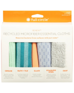 Full Circle Renew Recycled Microfiber Essential Cloths - Front view