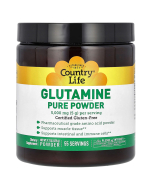 Country Life Glutamine Pure Powder - Front view