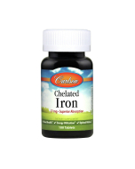 Carlson Chelated Iron 27mg, 100 Tablets