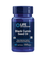 Life Extension Black Cumin Seed Oil - Front view