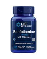 Life Extension Mega Benfotiamine with Thiamin - Front view