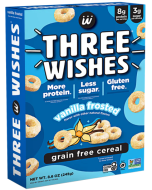 Three Wishes Grain Free Cereal Vanilla Frosted - Front view