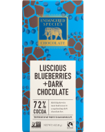 Endangered Species Luscious Blueberries + Dark Chocolate, 3 oz.