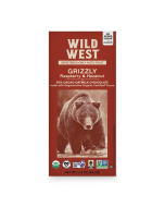 Wild West Grizzly Oatmilk Chocolate with Raspberry & Hazelnut - Front view
