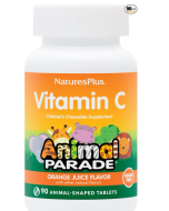 Nature's Plus Animal Parade Children's Vitamin C, Sugar Free, 90 Chewable Animals