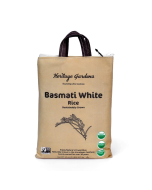 Heritage Gardens Rice White Basmati - Front view