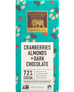 Endangered Species Cranberries, Almonds + Dark Chocolate, 3 oz.