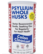 Yerba Prima Psyllium Whole Husks, 12 oz.
