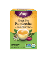 Yogi Tea Green Tea Kombucha, 16 Tea Bags