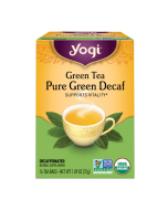 Yogi Tea Green Tea Pure Green Decaf, 16 Tea Bags