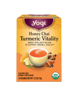 Yogi Tea Honey Chai Turmeric Vitality, 16 Tea Bags