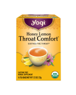 Yogi Tea Honey Lemon Throat Comfort, 16 Tea Bags