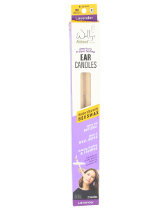 Wally's Natural Lavendar Beeswax Ear Candles - Main