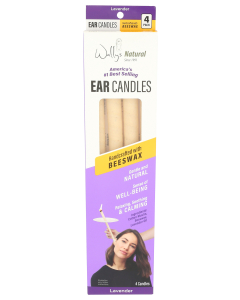 Wally's Natural Lavendar Beeswax Ear Candles - Main