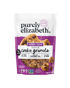 Purely Elizabeth Cookie Granola Oatmeal Raisin - Front view