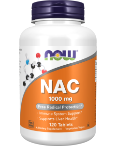 NOW Foods NAC 1000 mg - 120 Tablets