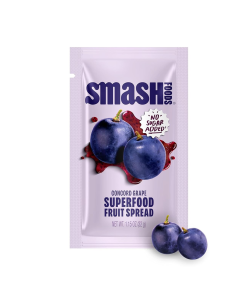 Smash Foods Chia Concord Grape Superfood Fruit Spread - Front view