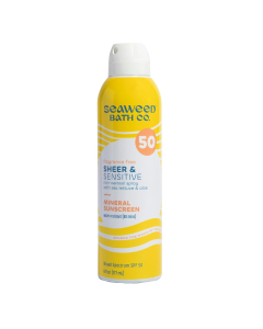 Seaweed Bath Co. Sheer Mineral Sensitive Spray SPF 50 - Front view