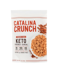 Catalina Crunch Keto Friendly Cinnamon Toast Cereal - Front