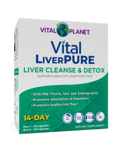 Vital Planet Vital LiverPURE 2-Part, 14-Day Kit - Front view
