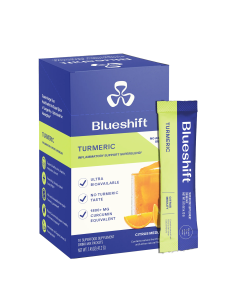 Blueshift Nutrition Turmeric Citrus Medley - Front view