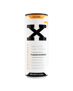 Exponent Energy Eclipse Fusion Energy Drink - Front view