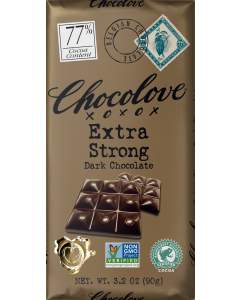 Chocolove Extra Strong Dark Chocolate, 3.2 oz.