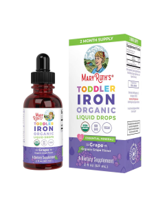 MaryRuth's Toddler Iron Organic Liquid Drops - Front view