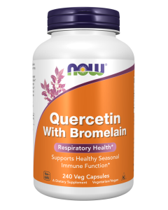 NOW Foods Quercetin with Bromelain - 240 Veg Capsules