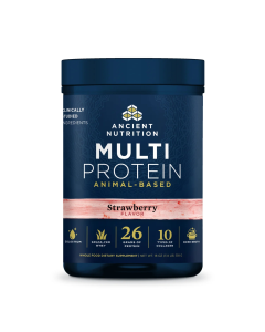 Ancient Nutrition Multi Protein Strawberry Flavor - Front view
