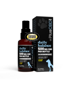 CV Sciences Pet CBD Oil 500mg Chicken - Front view