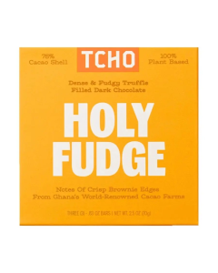 Tcho Holy Fudge Chocolate Bar - Front view