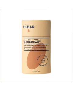 HiBAR Coconut & Vanilla Plastic-Free Deodorant - Front view