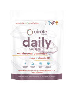 Circle Organics Daily Mushroom Gummies - Front view