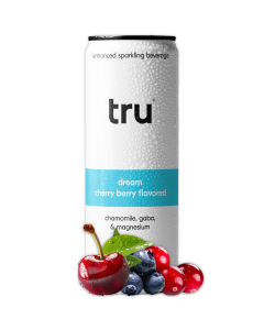 Tru Cherry Berry Dream Sparkling Drink - Front view