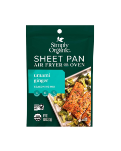 Simply Organic Sheet Pan Seasoning Umami Ginger - Front view