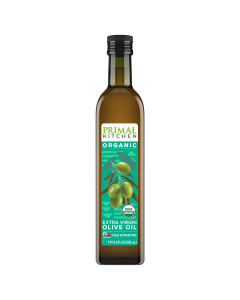Primal Kitchen Organic Extra Virgin Olive Oil - Front view