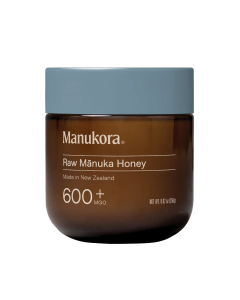Manukora Raw Manuka Honey MGO 600+ - Front view