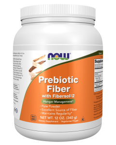 NOW Foods Prebiotic Fiber with Fibersol®-2 Powder - 12 oz.