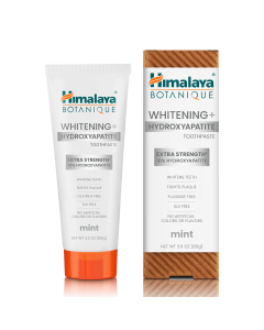 Himalaya Whitening+ Hydroxyapatite Extra Strength Mint Toothpaste - Front view