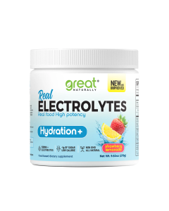 Great Naturally Electrolytes Hydration+ Strawberry Lemonade - Front view