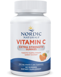 Nordic Naturals Vitamin C Tangerine Gummies, 60 count
