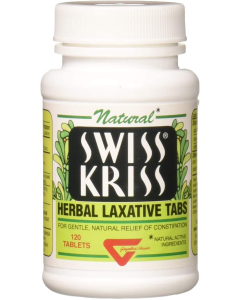 Swiss Kriss Herbal Laxative, 120 Tablets