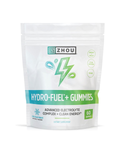 Zhou Nutrition Hydro-Fuel+ Gummies Cool Blue Freeze - Front view