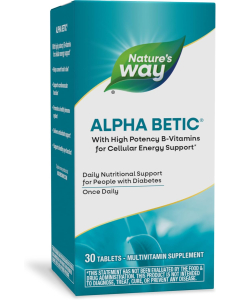 Alpha Betic Multivitamin Energy Support, 30 Tablets